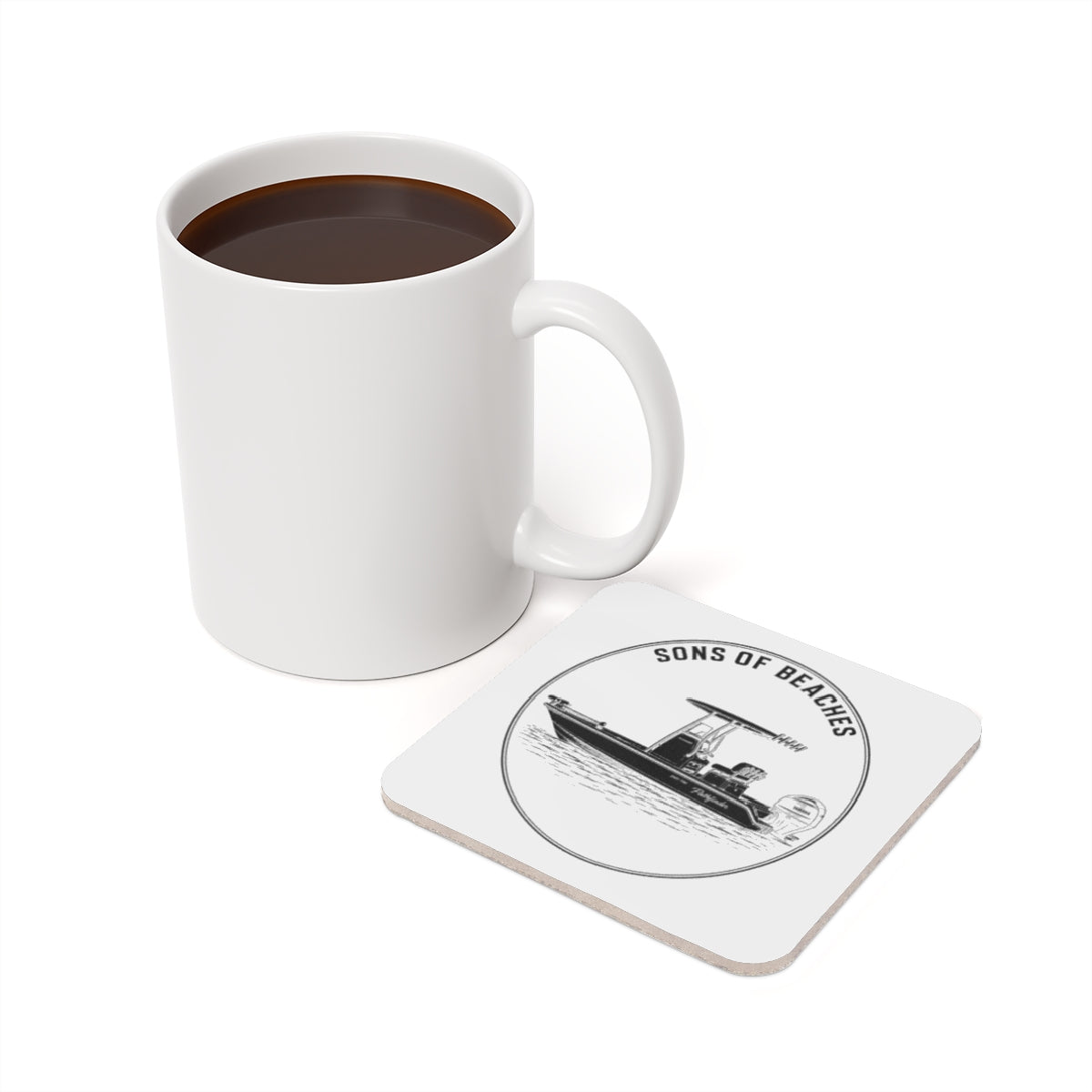 Sons of Beaches Bay Boat Coaster