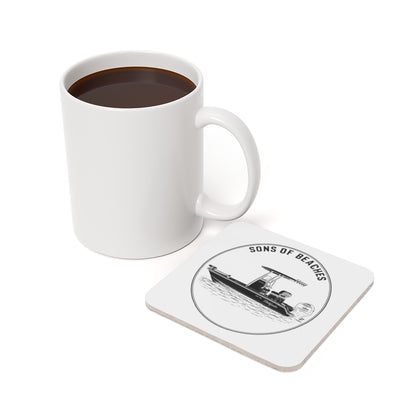 Sons of Beaches Bay Boat Coaster