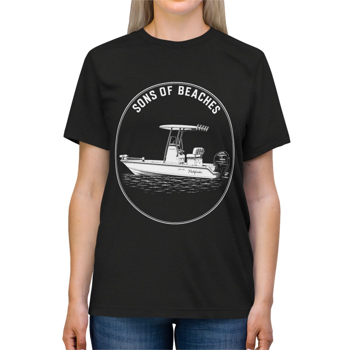Sons of Beaches Bay Boat Tee