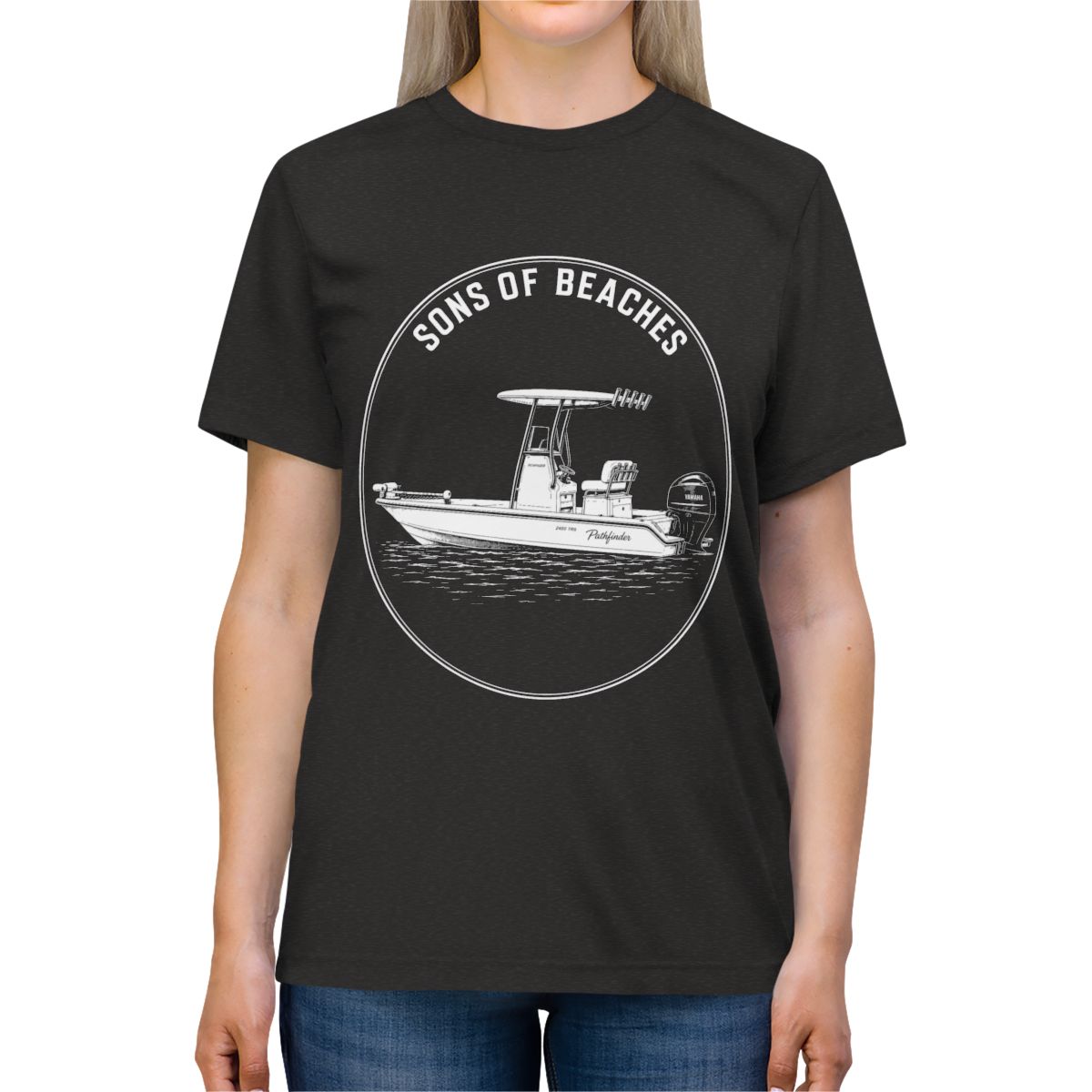 Sons of Beaches Bay Boat Tee
