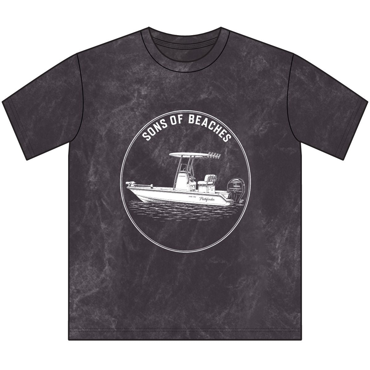 Sons of Beaches Bay Boat Tee
