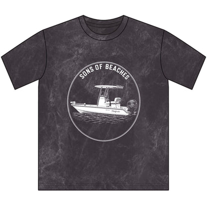 Sons of Beaches Bay Boat Tee