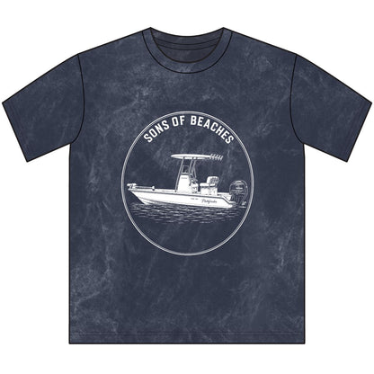 Sons of Beaches Bay Boat Tee