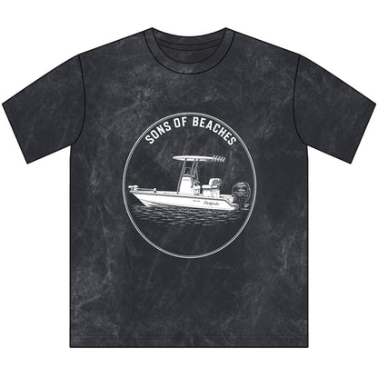 Sons of Beaches Bay Boat Tee