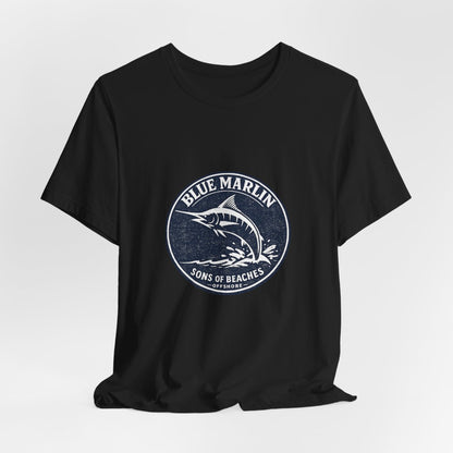 Sons of Beaches Blue Marlin Tee