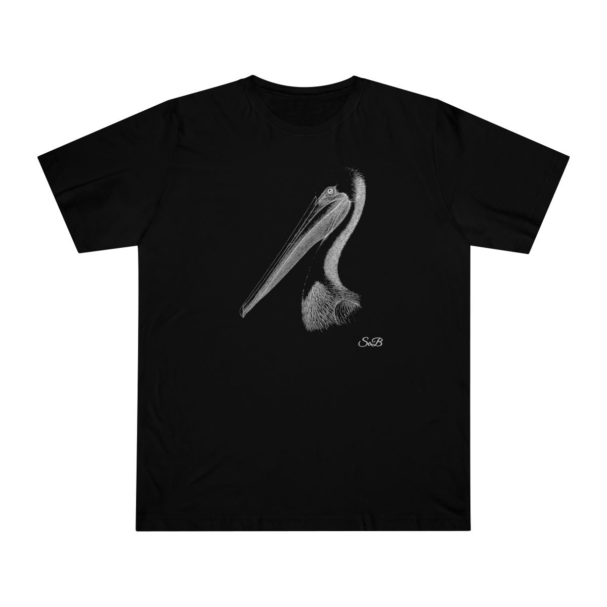 Sons of Beaches Brown Pelican Tee Deluxe