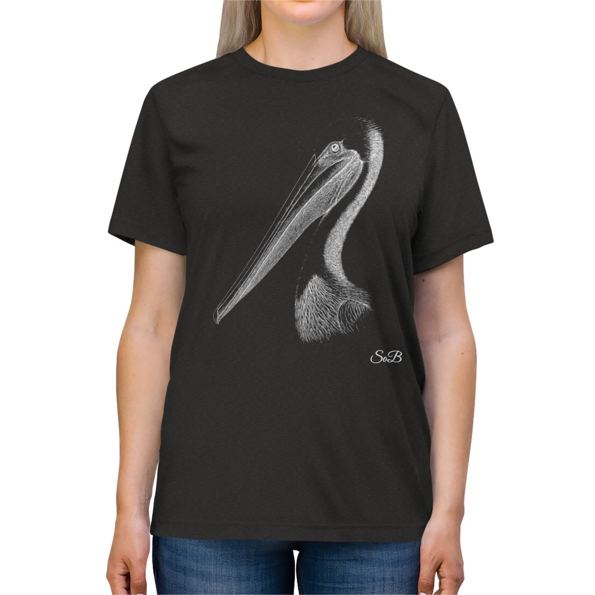Sons of Beaches Brown Pelican Tee