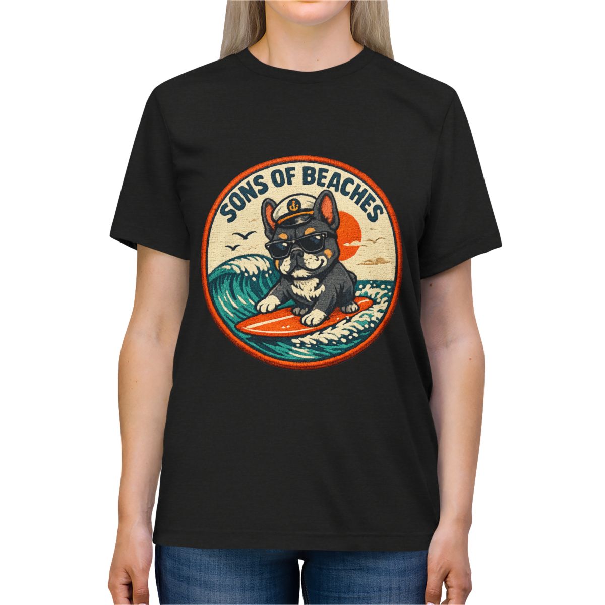 Sons of Beaches Bruno Badge Tee