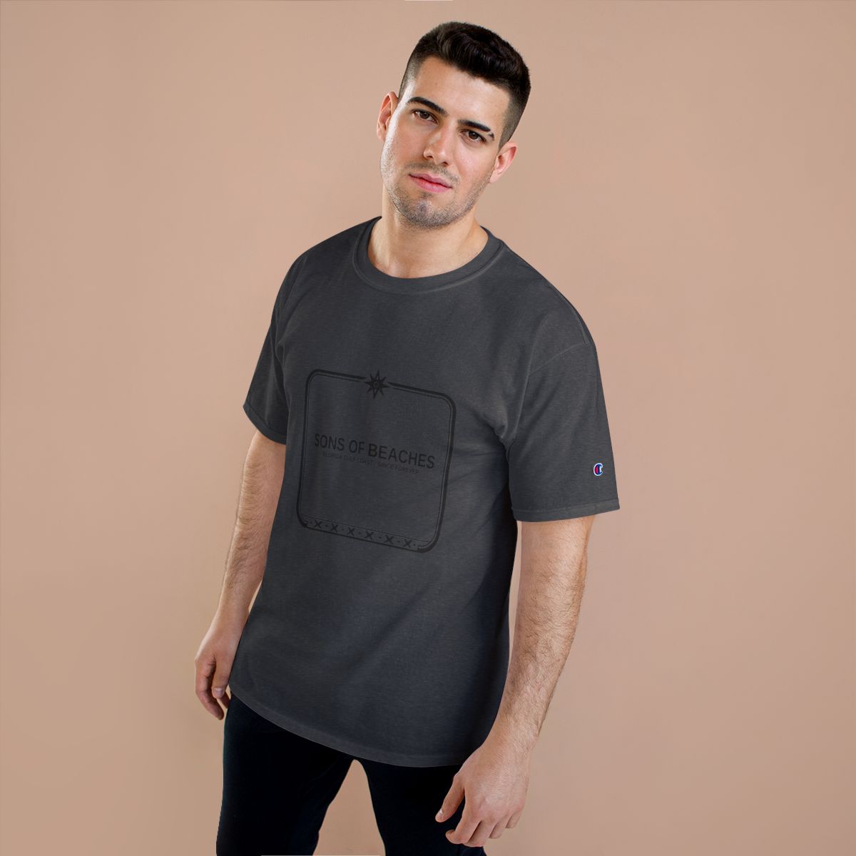 Sons of Beaches Cargo Stamp Tee