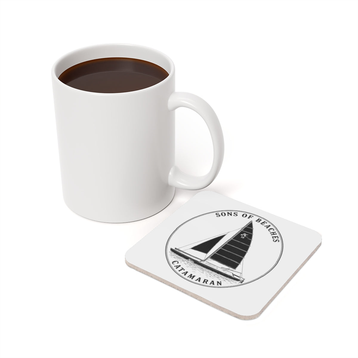 Sons of Beaches Catamaran Coaster