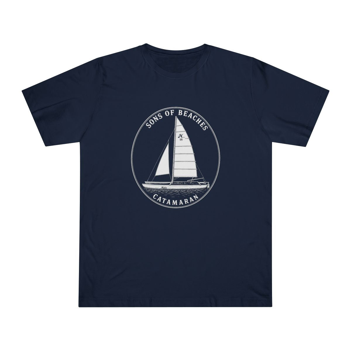 Sons of Beaches Catamaran Tee Deluxe