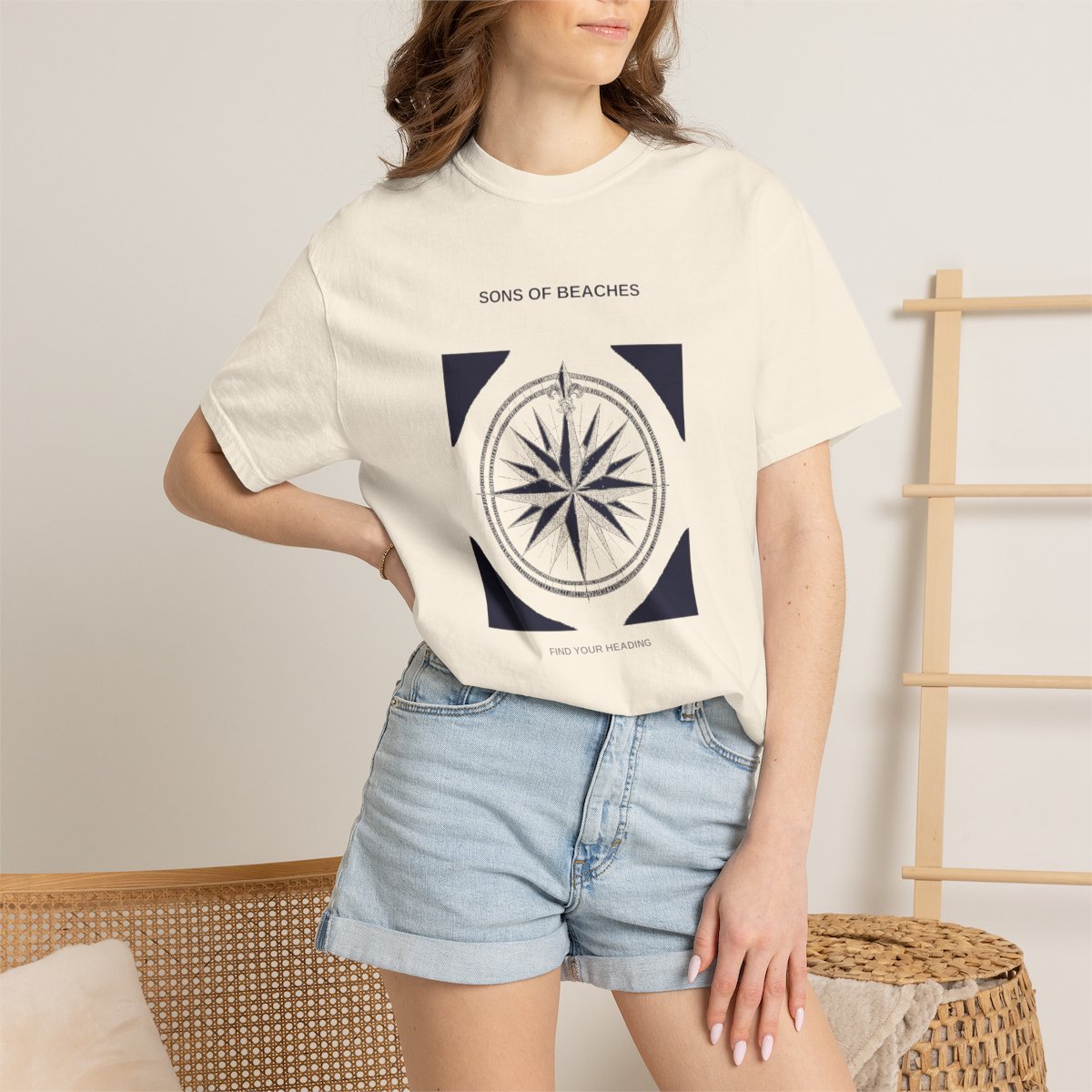 Sons of Beaches Compass Rose Tee