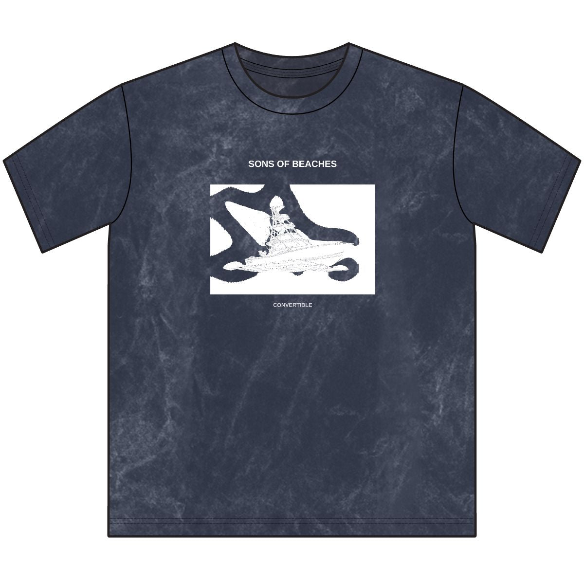 Sons of Beaches Convertible Tee