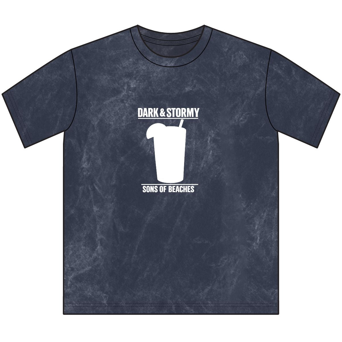 Sons of Beaches Dark and Stormy Tee