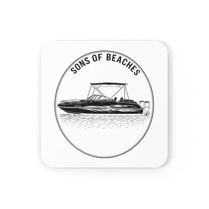 Sons of Beaches Deck Boat Coaster