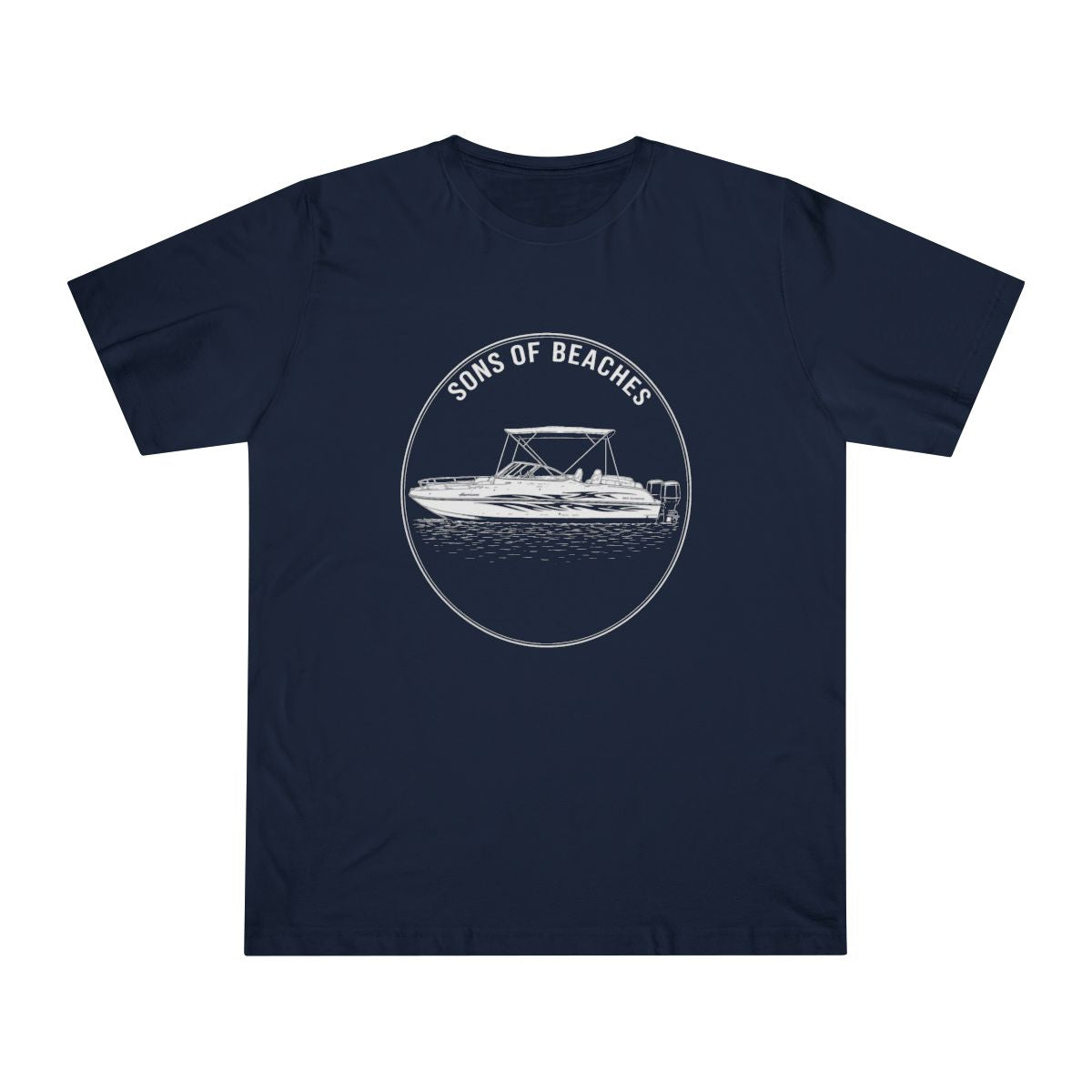 Sons of Beaches Deck Boat Tee Deluxe