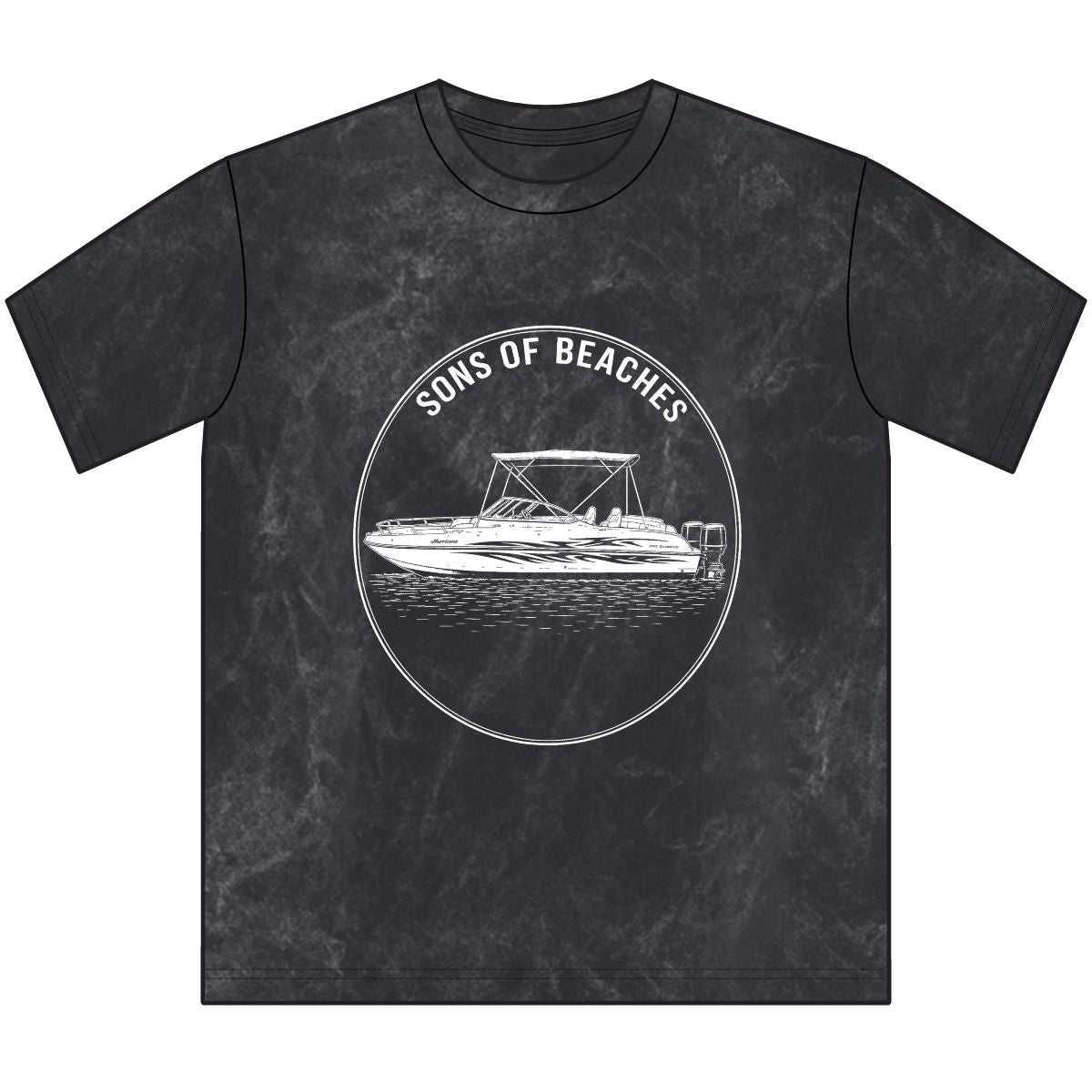 Sons of Beaches Deck Boat Tee