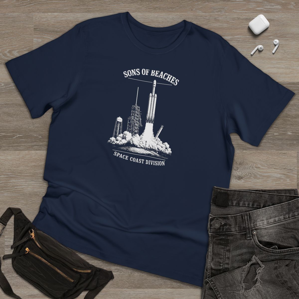 Sons of Beaches Falcon Heavy Tee