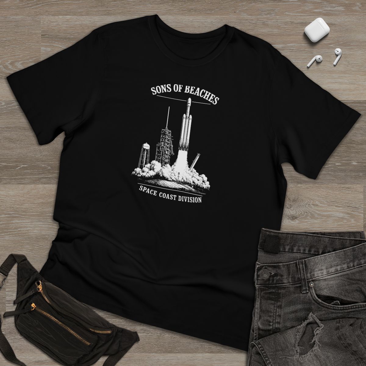 Sons of Beaches Falcon Heavy Tee