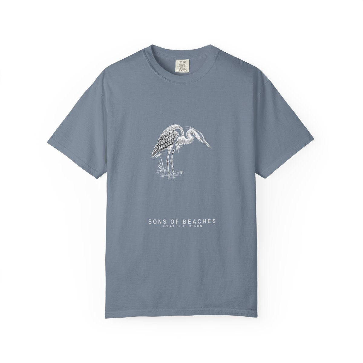 Sons of Beaches Great Blue Heron Tee