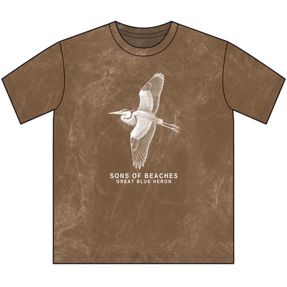 Sons of Beaches Great Blue Heron Tee