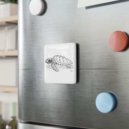 Sons of Beaches Loggerhead Turtle Magnet