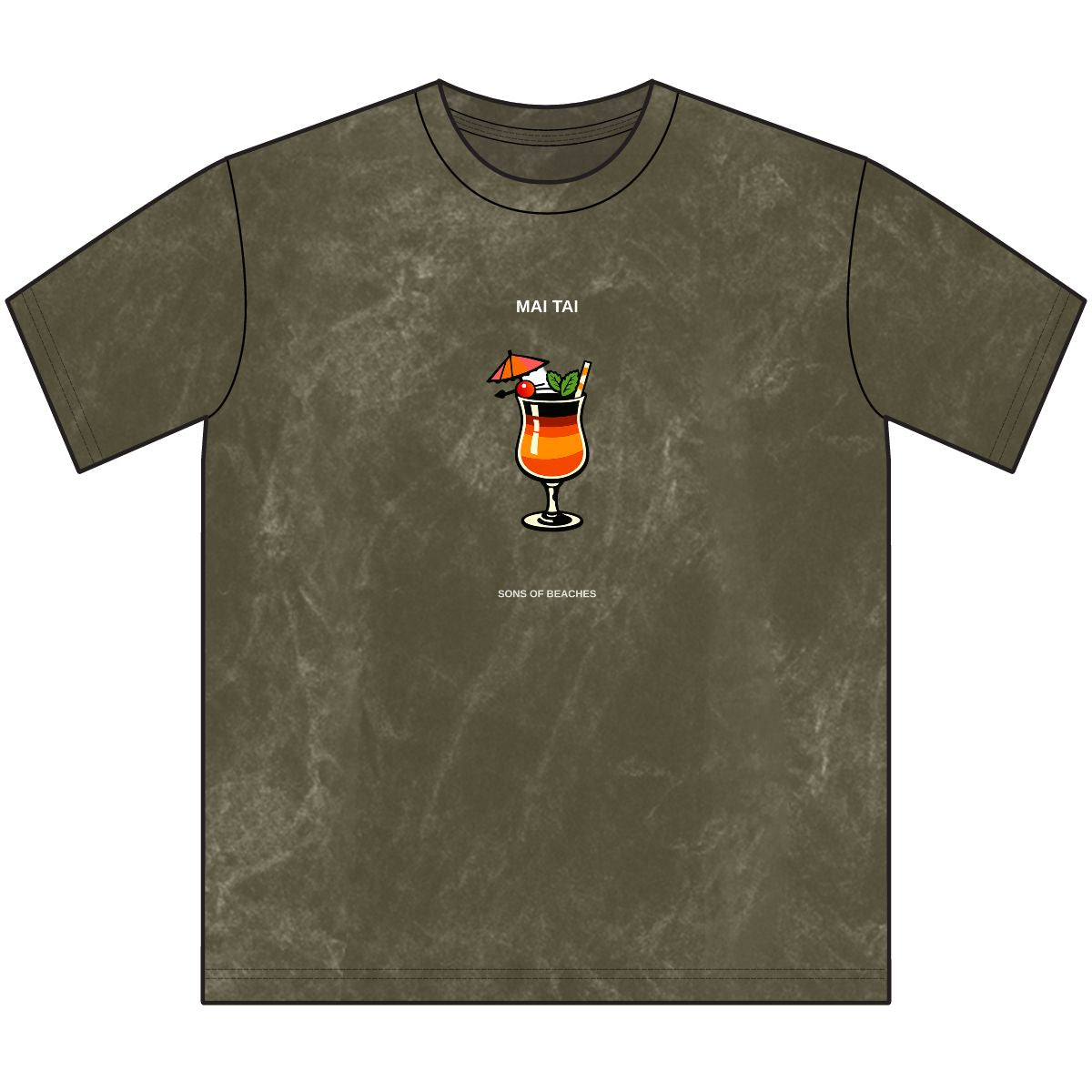 Sons of Beaches Mai Tai Tee