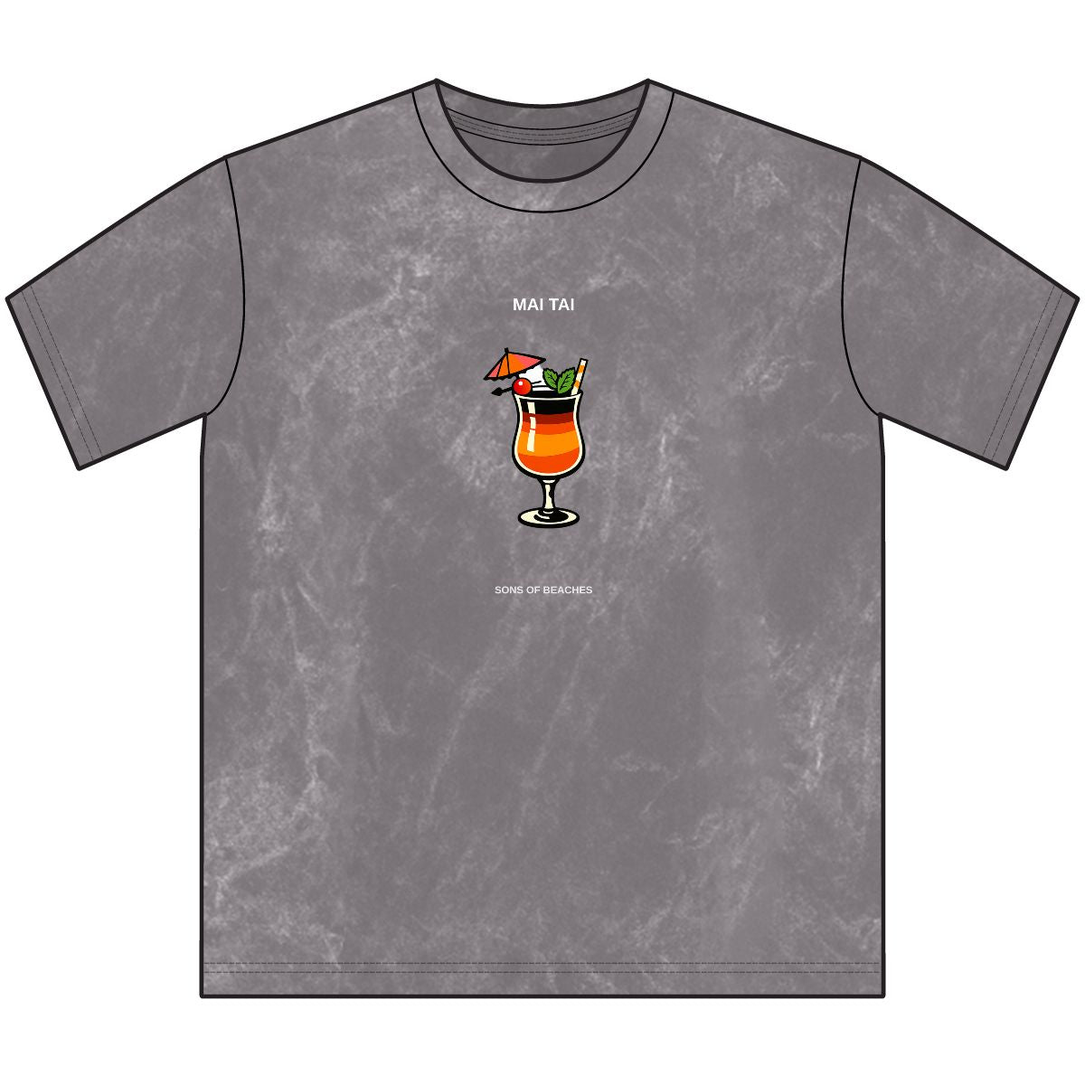 Sons of Beaches Mai Tai Tee