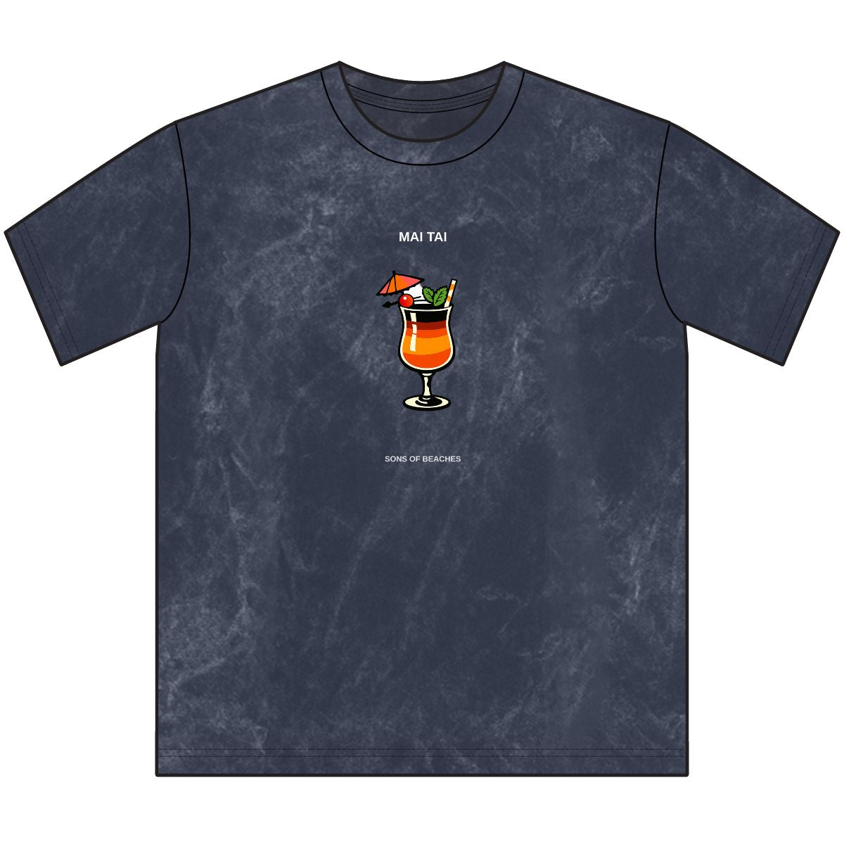 Sons of Beaches Mai Tai Tee
