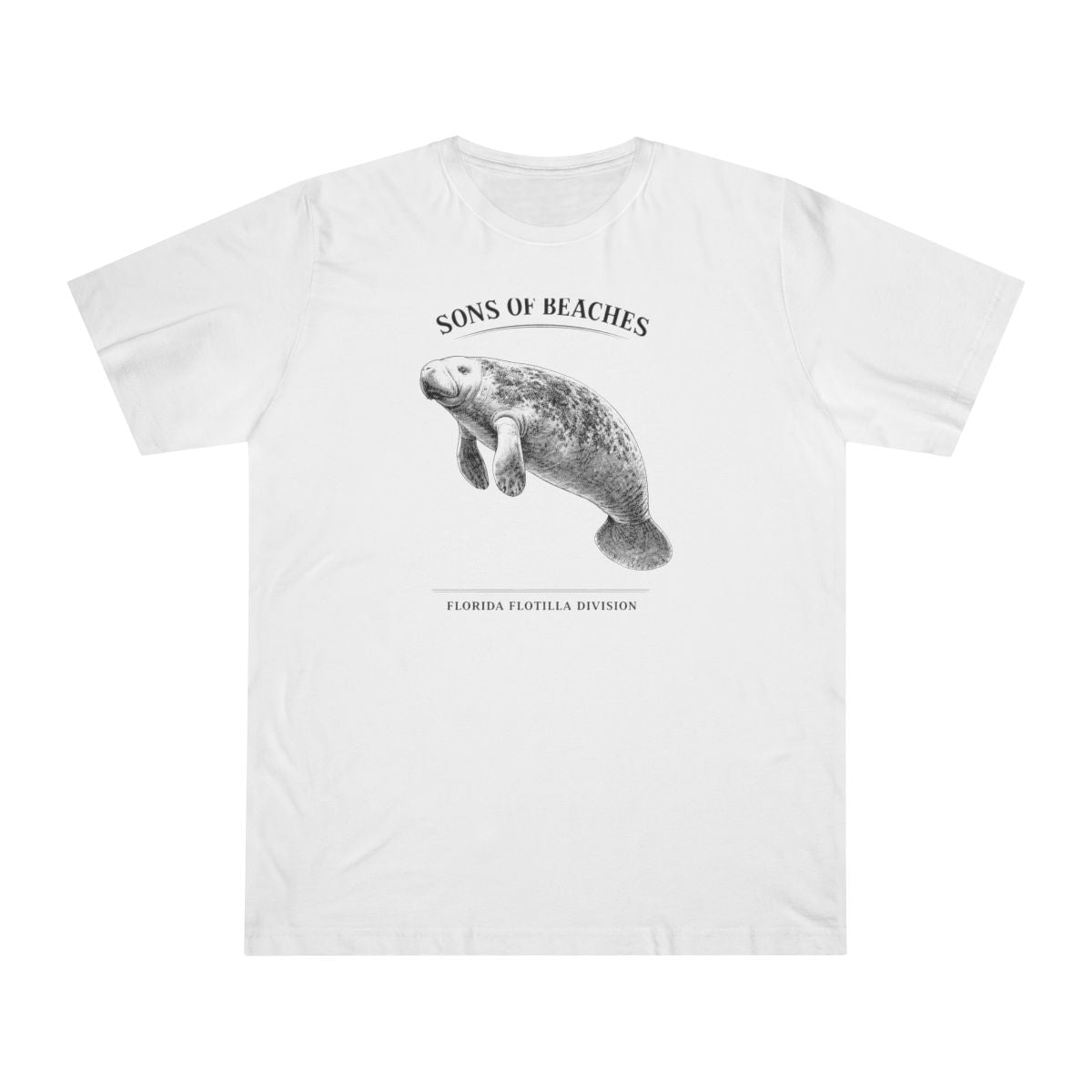 Sons of Beaches Manatee Tee