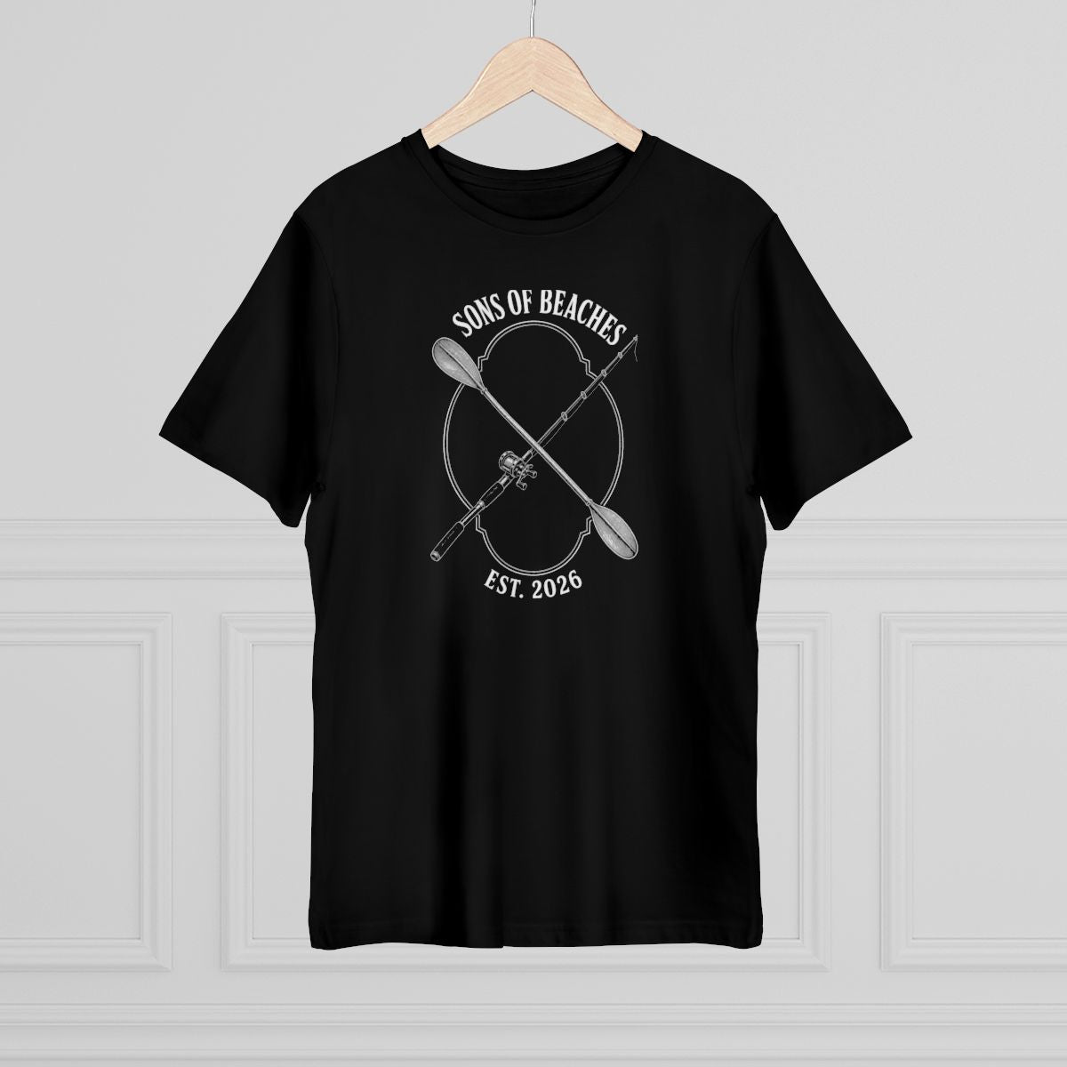 Sons of Beaches Paddle & Rod Tee