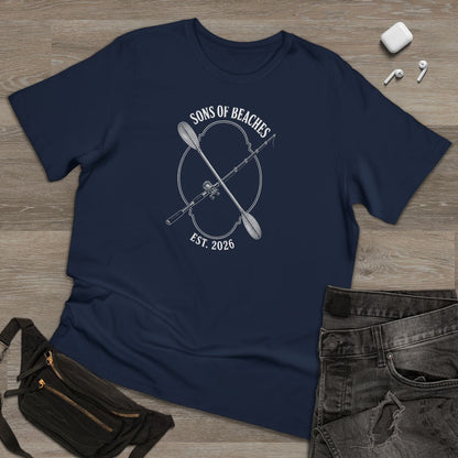 Sons of Beaches Paddle & Rod Tee
