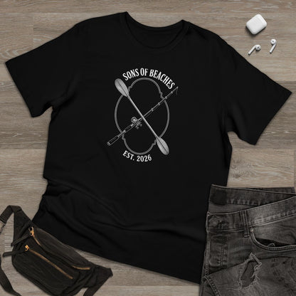 Sons of Beaches Paddle & Rod Tee