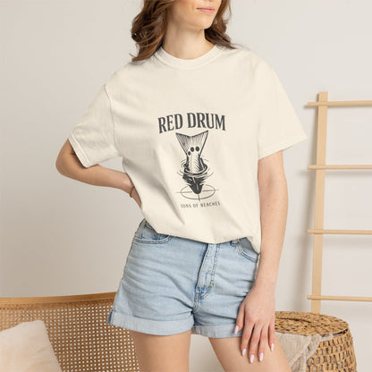 Sons of Beaches Red Drum Tee