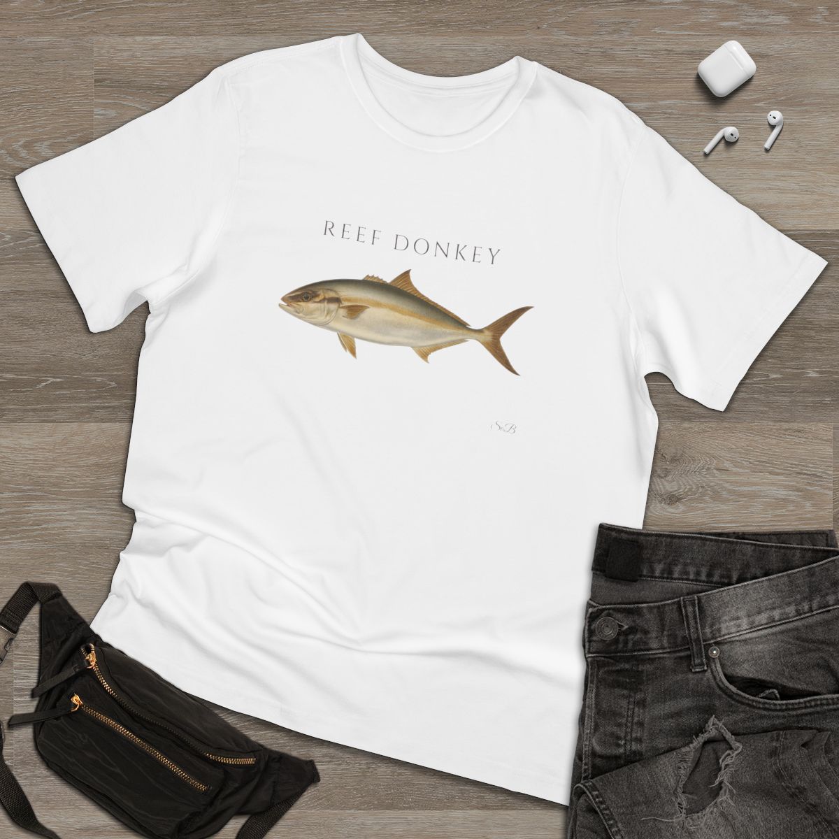 Sons of Beaches Reef Donkey Amberjack Tee