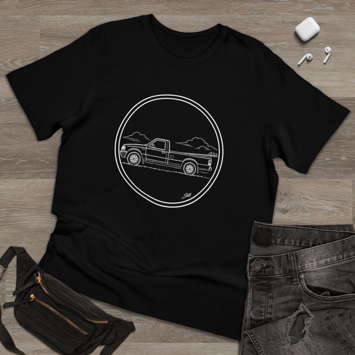 Sons of Beaches Surf Truck Tee Deluxe