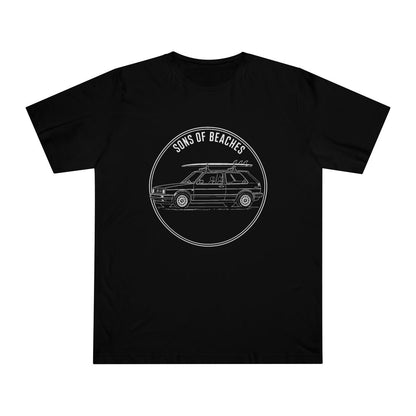 Sons of Beaches Surf Wagon Tee Deluxe