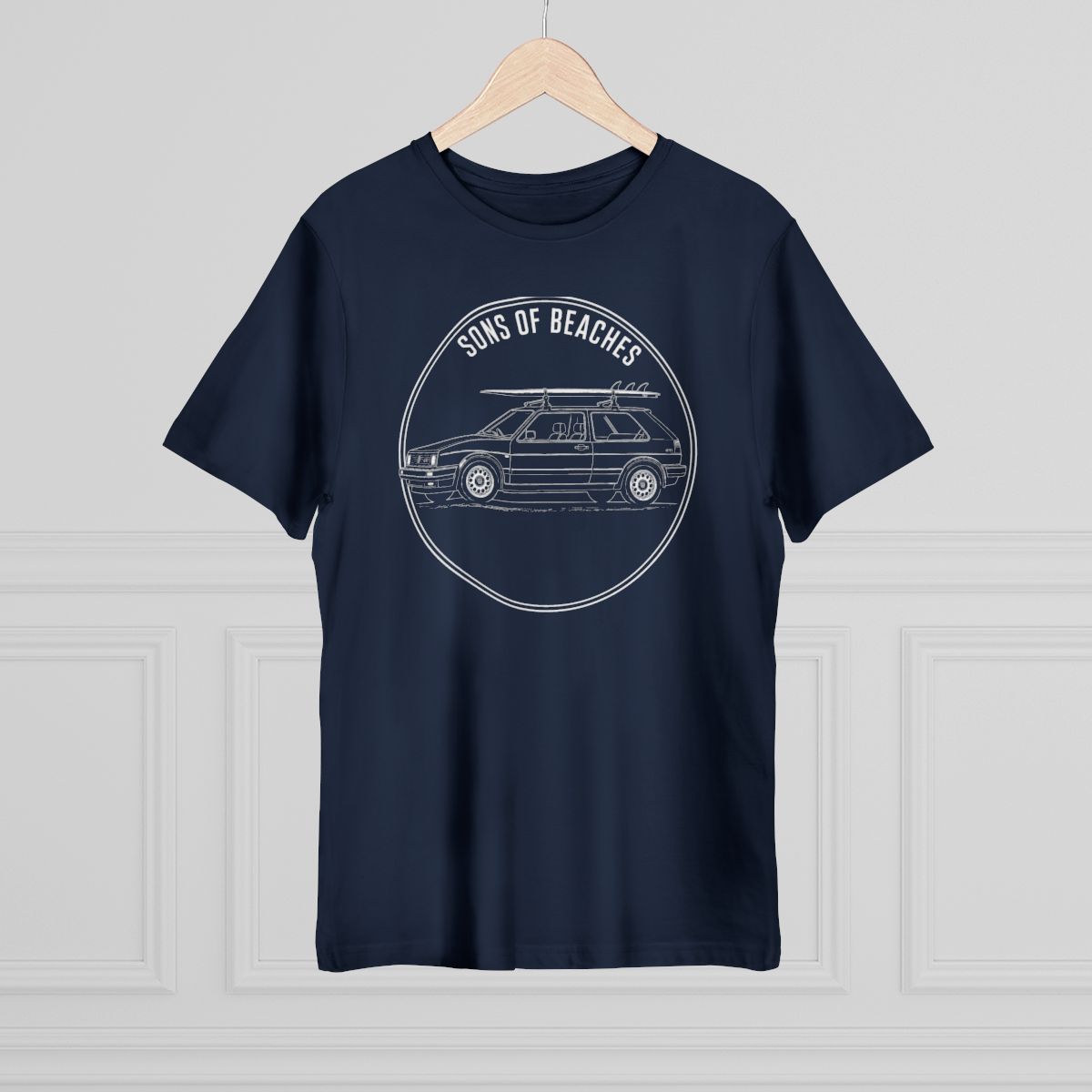 Sons of Beaches Surf Wagon Tee Deluxe