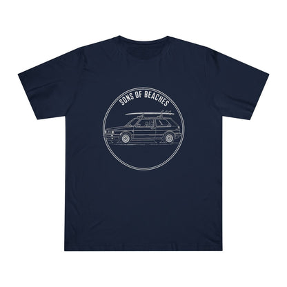 Sons of Beaches Surf Wagon Tee Deluxe