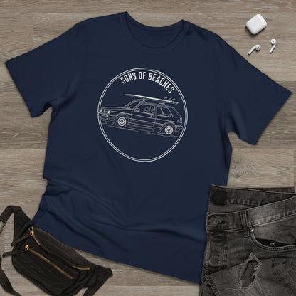 Sons of Beaches Surf Wagon Tee Deluxe