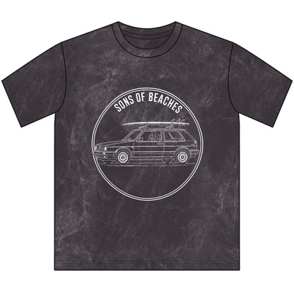 Sons of Beaches Surf Wagon Tee