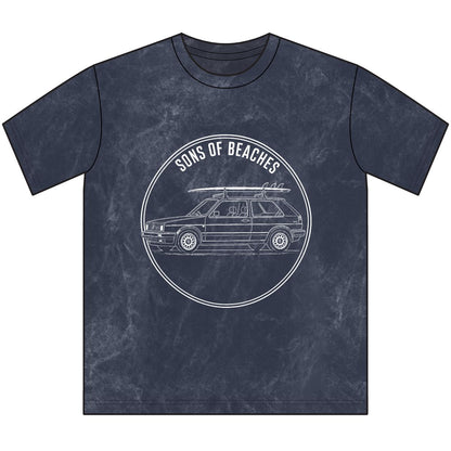 Sons of Beaches Surf Wagon Tee