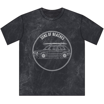 Sons of Beaches Surf Wagon Tee