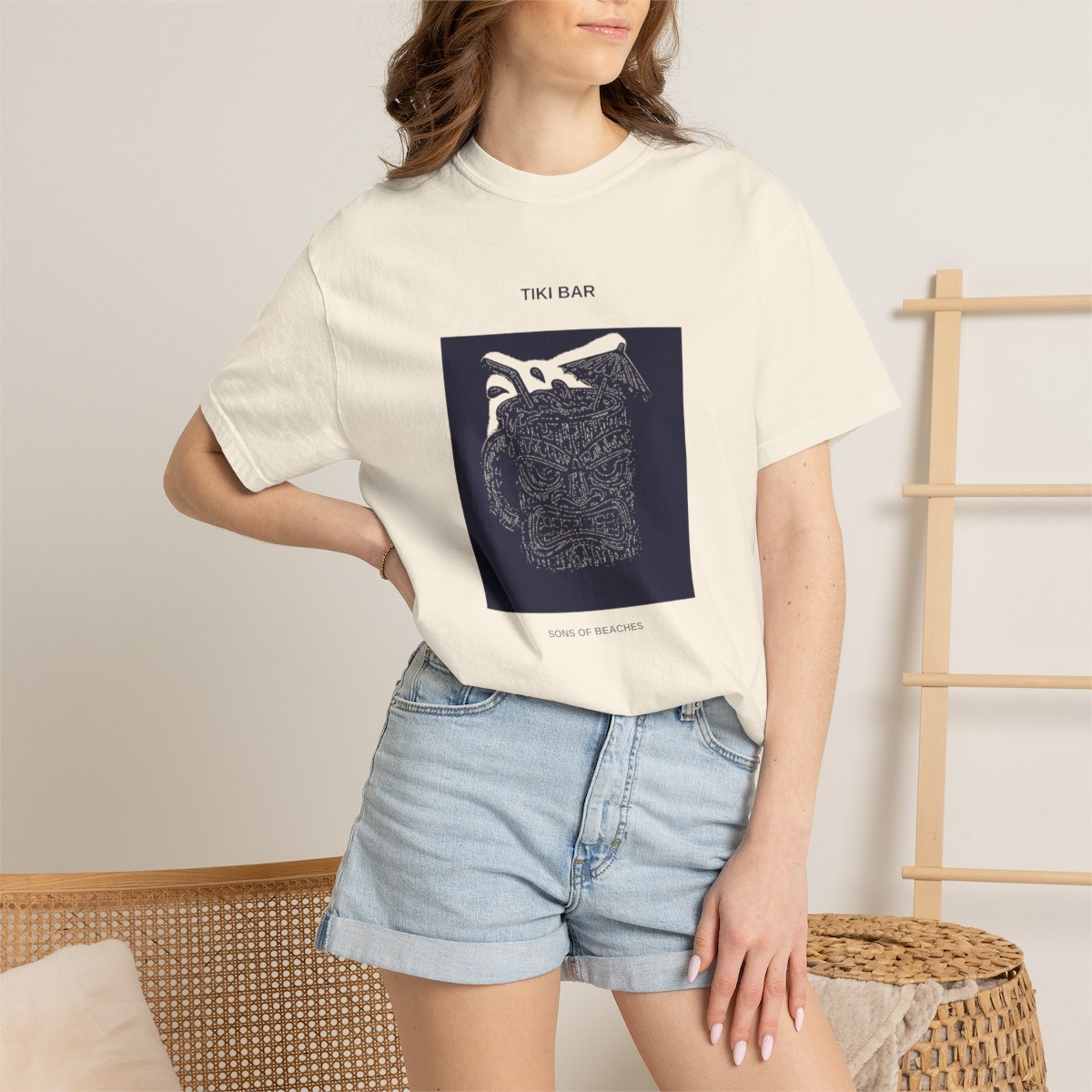 Sons of Beaches Tiki Bar Tee