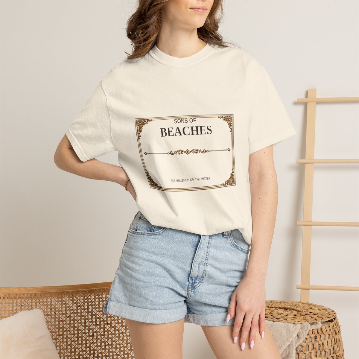 Sons of Beaches Western Saloon Tee