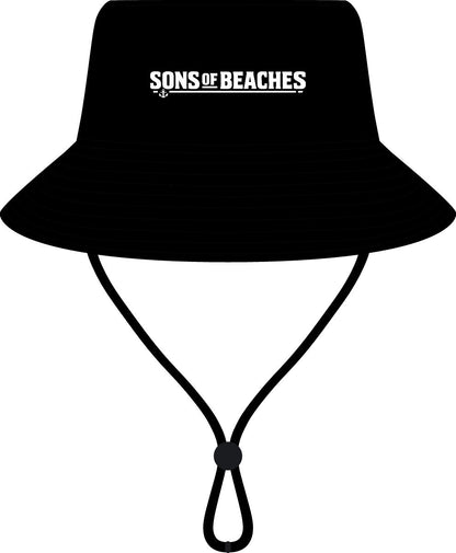 Sons of Beaches Wide Brim Bucket Hat
